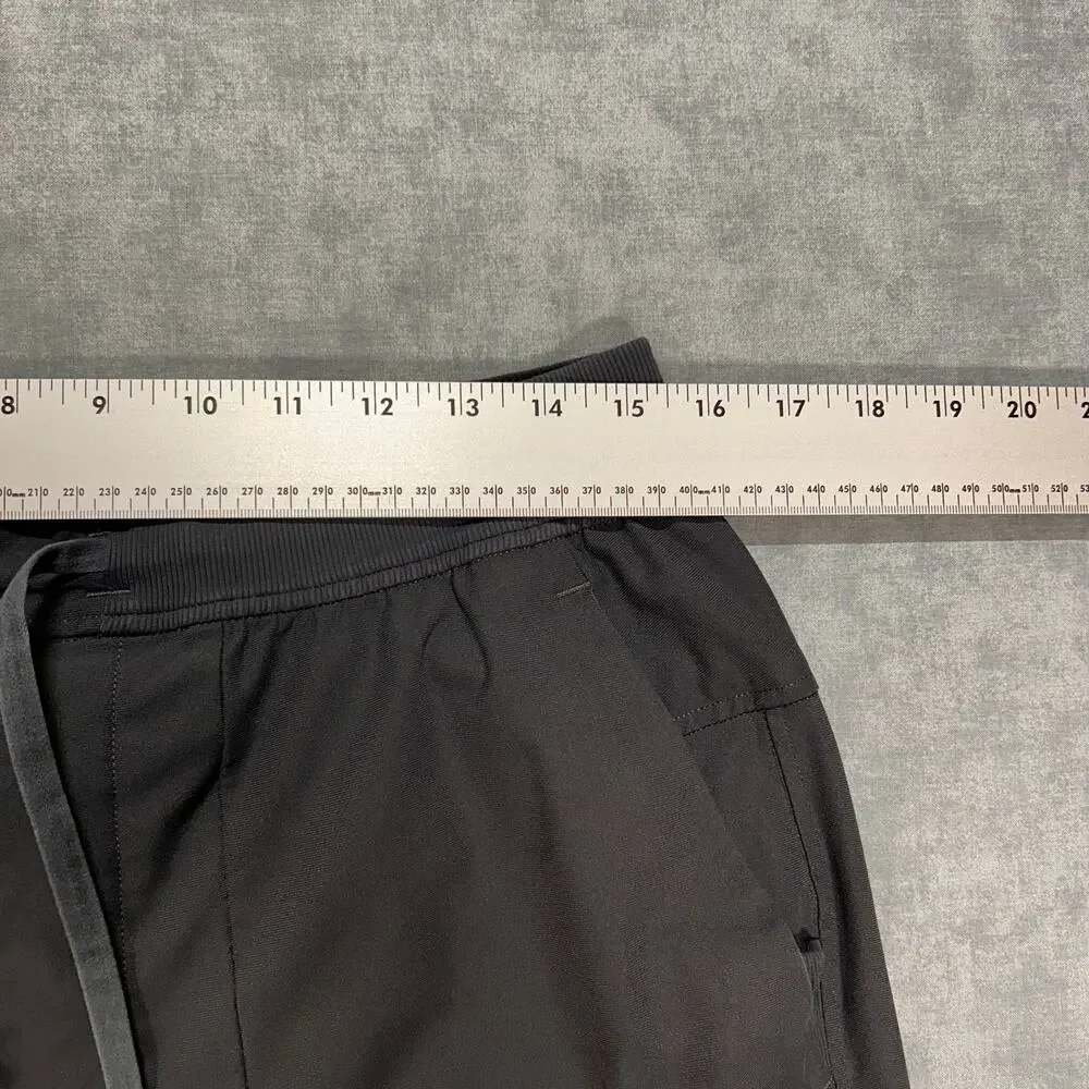 lululemon ABC Jogger Mens L Obsidian Gray Warpstreme Tapered Pants LM5574S